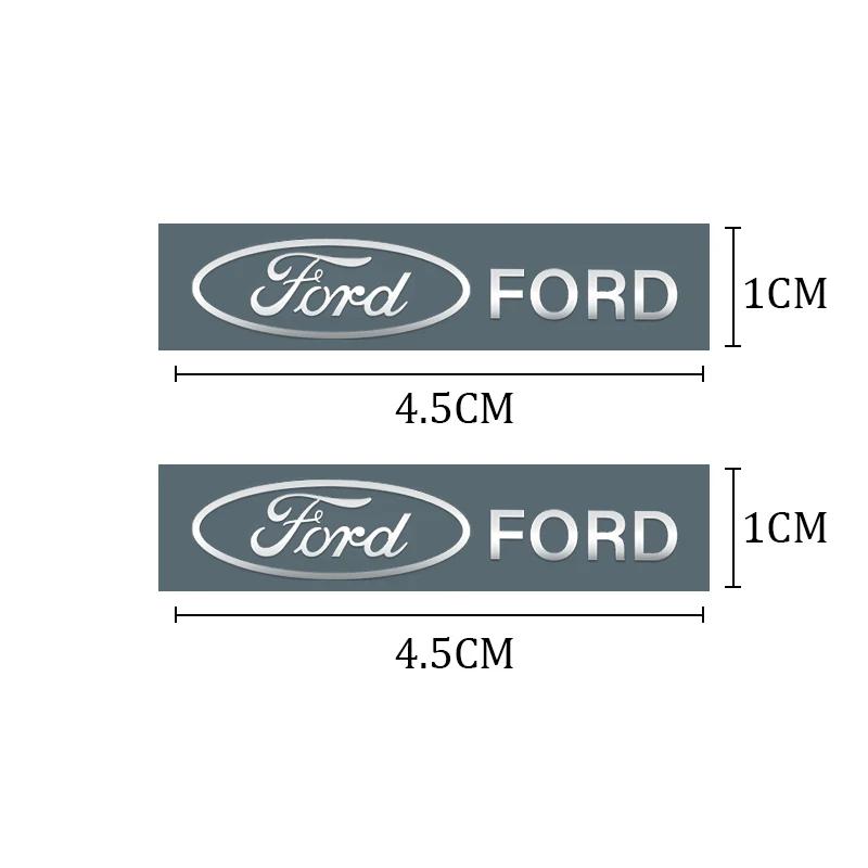 car styling badge stickers car audio center console decoration stickers for Ford Focus 2 MK2 MK5 Fiesta Mondeo Galax ST