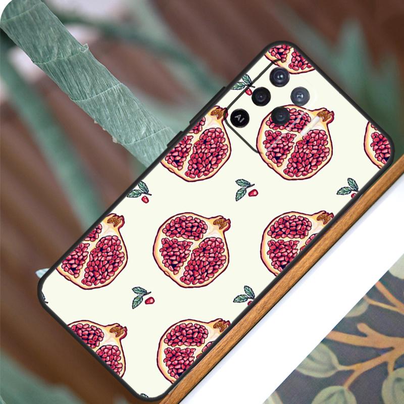 Тропический гранатовый узор Для OPPO A52 A72 A92 A98 A78 A58 A5 A9 A15 A17 A77 A53S A57S A94 A74 A54 A16 A76 A96 Чехол