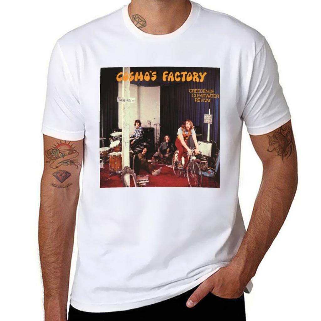 CCR Cosmos Factory TShirt Basic Breathable Solid Color TShirt