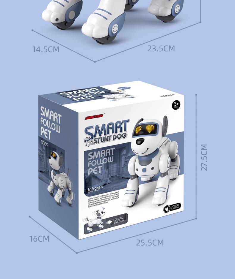 Интерактивная умная игрушка-робот-собака для детей - Двигается, танцует и развлекает