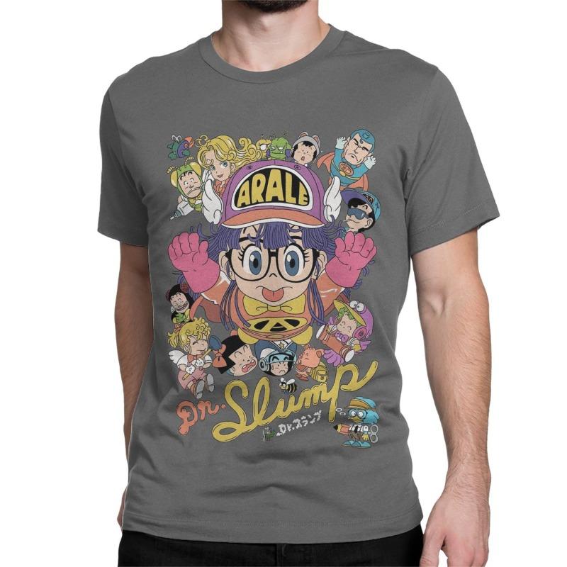 Men Womens TShirt Arale Anime Cute Funny 100 Cotton Tee Sleeve Dr Slump T Shirts Crew Neck Tops Gift Idea Vintage T Shirt