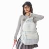 Casual Large Capacity Lightweight Patchwork Backpack for Girls Student School Bag Leisure College Style Double Shoulder Bag