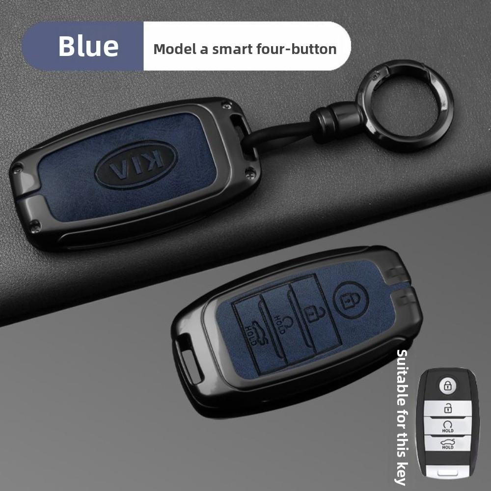 Durable for Kia Key Cover for KX3 KX5 K2 K4 Forte KXCross Sportage Seltos Rio Car Keys Protection