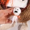 12Pcs with Sticker Ghost Candy Decoration Creative Lollipop Packing Material Pack  Festive Packaging