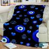 Evil Eye,Eye of Horus,Nazar Tree of Life Blanket,Soft Throw Blanket for Home Bedroom Bed Sofa Picnic Travel Cover Blanket Kids
