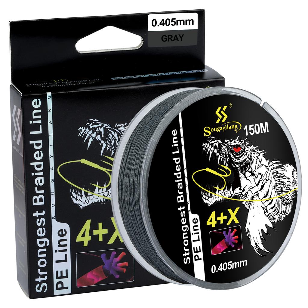 Fishing Lines150m 5 Colors Braided Fishing Lines 4+X Strands PE Spinning Fishing Reel Braided Fishing Lines