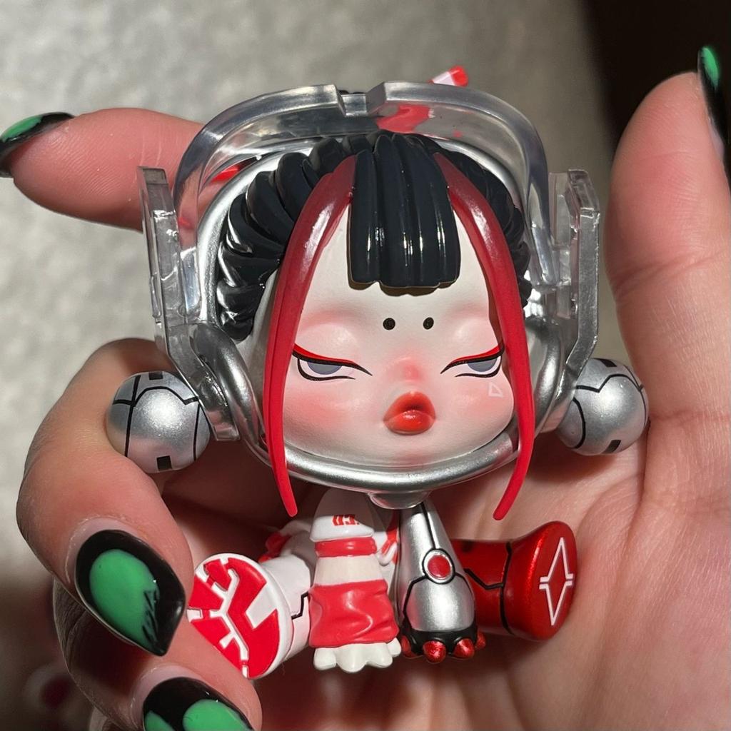 Night City Blind Box Night Guardian Meditator Hand-made Ornaments Children's Gift