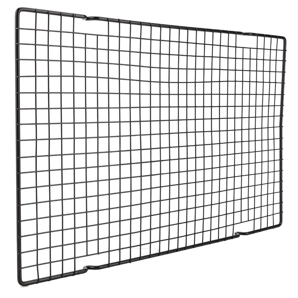 16x10 Inch Baking Cooling Rack Nonstick Surface BBQ Grill Mesh Wire Cooking Net Cooling Pastries