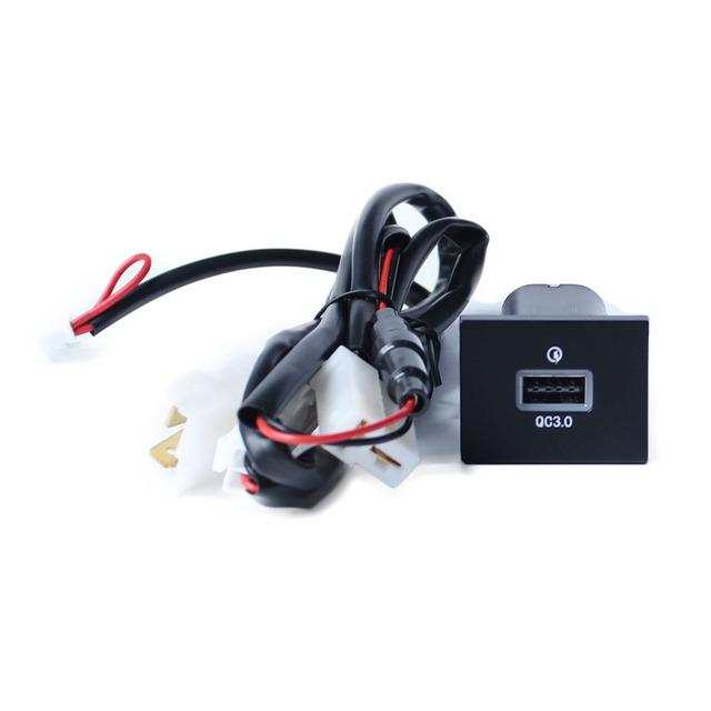 USB-разъем для автомобильного зарядного устройства 12 В/24 В, USB-розетка для зарядки, адаптер питания типа PD для Ford Focus 2 mk2 2009 2010 2011, аксессуары