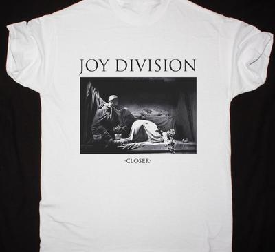 Футболка Joy Division Abschlussная футболка Белая Унисекс Хлопковая футболка Все размеры