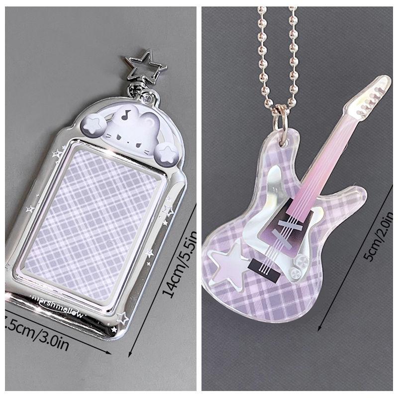 Биндер для фотокарточек Держатель Форма мобильного телефона Акриловая фоторамка принадлежности Держатель для пока Защитник фото идола Канцелярские принадлежности