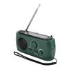 Солнечно-ручной радиоприемник AM FM со светодиодным фонариком и зарядным устройством для телефона в экстренных ситуациях