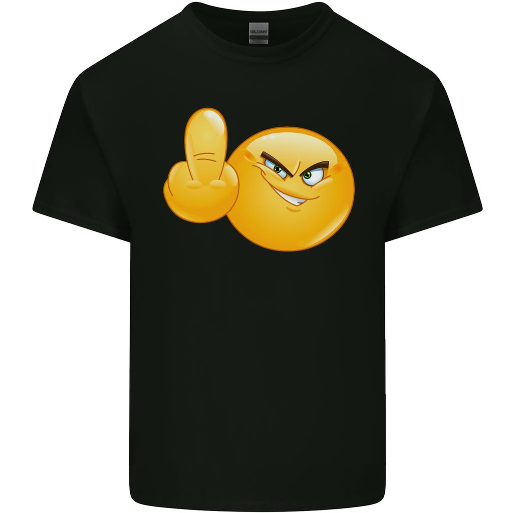 Middle Finger Flip Funny Offensive Unisexs Light Cotton TShirt