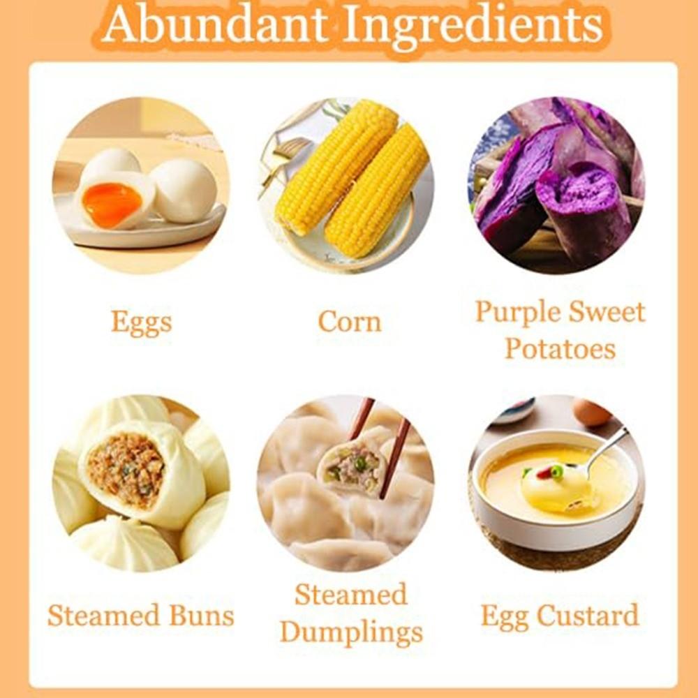 200 Вт Яйцеварка на 6 яиц, Экономия места, Умная яйцеварка, Нержавеющая сталь, Автоматическое отключение, Быстрая яйцеварка