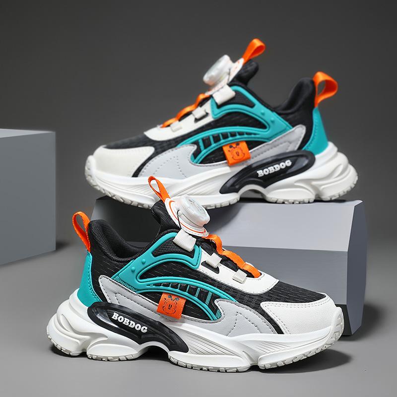 Детская мода Four Seasons Дышащая повседневная обувь для детей Бег Спорт Студенты Девочки Трендовые удобные кроссовки для спортзала