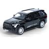 1/24 Toyota Sequoia SUV имитационная модель автомобиля из литого металла, внедорожные транспортные средства, модель автомобиля, звук и свет, игрушка для мальчиков, подарок для детей