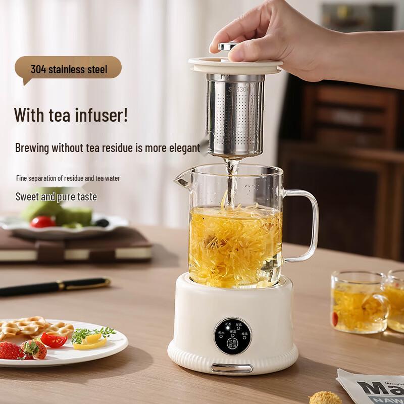 Mei Zhi Shang 0.6L All-Glass Multi-function Health Pot