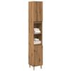 VidaXL Bathroom Cabinet Artisan Oak 30x30x190 Cm 857103