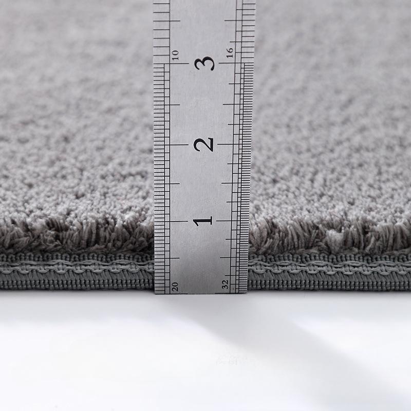 Thickened Floor Mat Bubble Velvet Home Carpet Bedroom Kitchen Mat Bathroom Water Absorption Non-Slip Foot Mat Toilet Door Mat