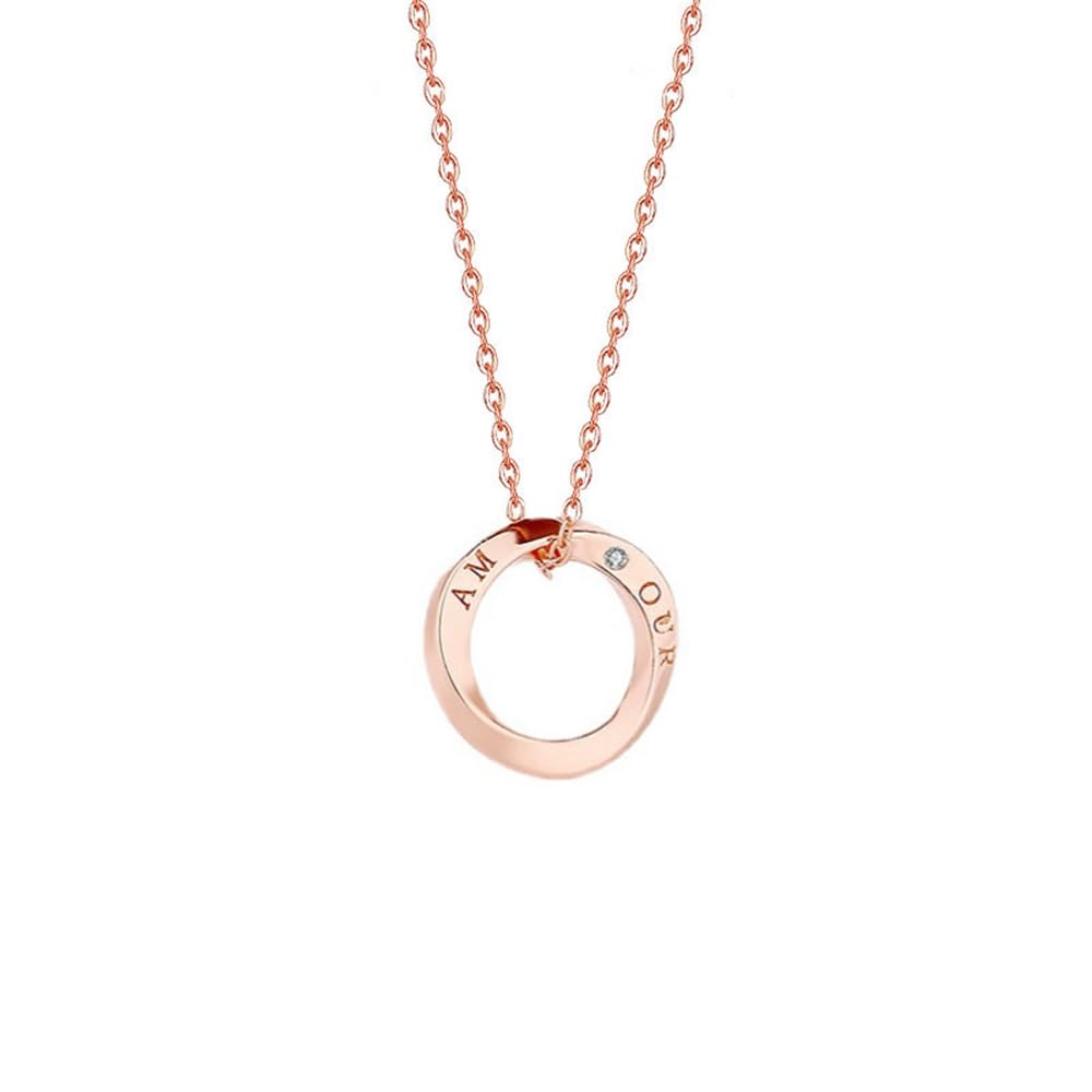 Парное ожерелье для взрослых Парное ожерелье Парное парное подарочное серебряное парное аксессуар Парное ожерелье Годовщина [kokoromilove]