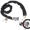 Bicycle Heavy Anti Theft Lock With 3 Keys Mountain Bike Chain With Thickened Chain