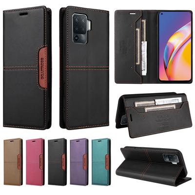Магнитный кошелек Противоугонный кожаный чехол для OPPO Reno5 Lite Reno6 Z Reno 5Z 6Z 5G Чехол-книжка с держателем для карт