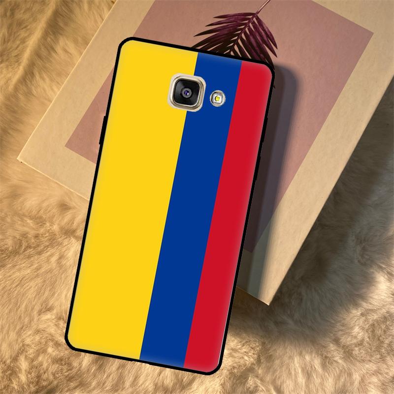 Чехол с флагом Колумбии для Samsung Galaxy M16 M36 M56 M54 M23 M20 M32 M52 M34 M14 M35 M55 M15 M11 M31 M13 M53