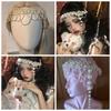 French Style Bridal Headwear Pearl Hair Jewelry Retro Bride Headdress Hair Accessories