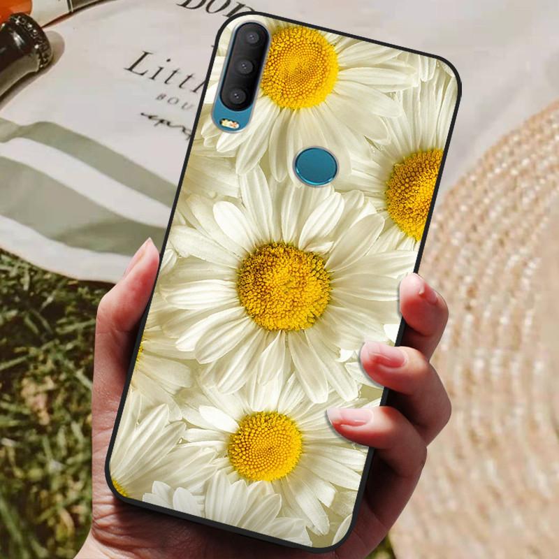 Чехол Для Alcatel 1S 2020 5028Y 5028D Чехол Fundas 1V 2020 Мягкий Силикон Задняя Крышка Телефона Coque Для Alcatel 3L 2020 Чехол Бампер Черный