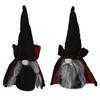 Vampire Doll Halloween Cute  Standable Gnomes Plush for with Pointed Hat Home Party Bar