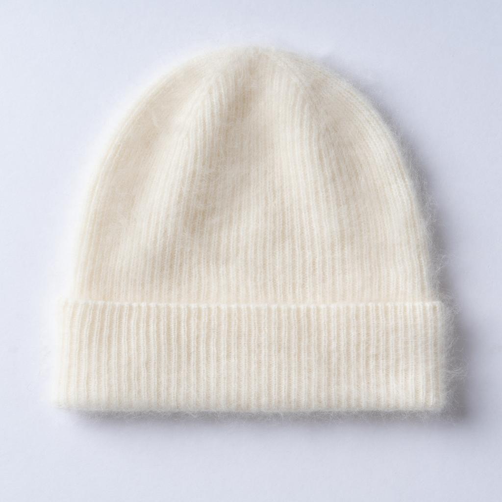 Cashmere brushed hat autumn and winter men's and women's knitted hats thermal bag head knitted hats new thermal hats