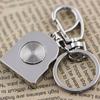 Mechanical Spinning Rotor Keychain High Playability Auto Parts Model Keychain  Key Ornament