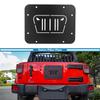 For Jeep Wrangler JK 2007-2017 2/4-Door Spare Tire Carrier Delete Filler Plate Cover Tailgate Plug Rubber Car Accessories