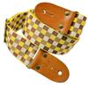 Adjustable Guitar Strap Tartan Plaid Guitar Shoulder Strap Durable Acoustic Guitar Belt  Bass Strap