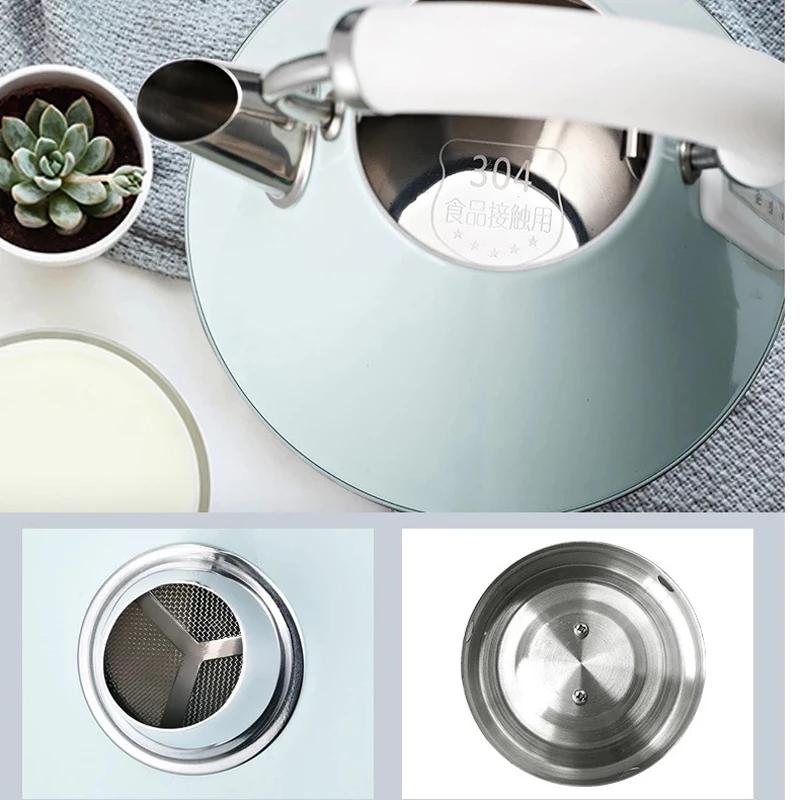 Электрический чайник в стиле ретро, 1,8 л, чайник из нержавеющей стали, 1800 Вт, бытовой термопот, съемный сетчатый фильтр, термостат, чайник, 220 В