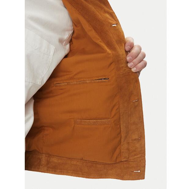 Куртка кожаная Serge Pariente Джинсы