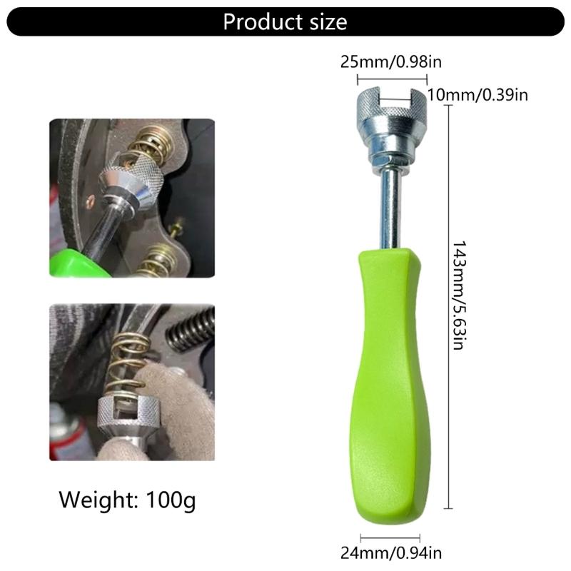 Portable Professional Brake Spring Removal Equipment Heavy Duty Metal Body Compact for Vehicle Drum Brake Servicing