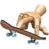 Maple Wood Finger Skateboard - Professional & Beginner Style, Novelty Flip with Bearing Wheels, Wang Yibo Edition