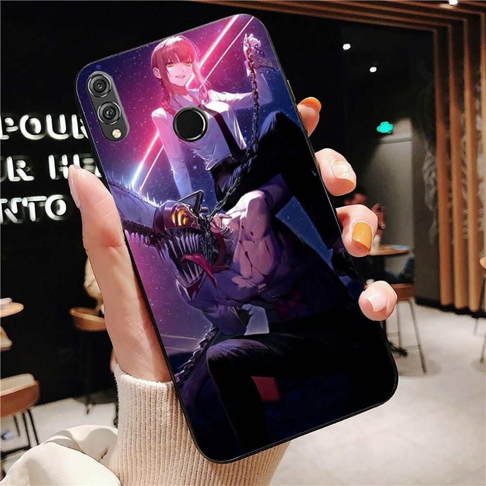 Anime C-Chainsaw-man Phone Case For Huawei Honor 10 Lite 9 20 7A 9X 30 50 60 70 Pro Plus Soft Silicone Cover