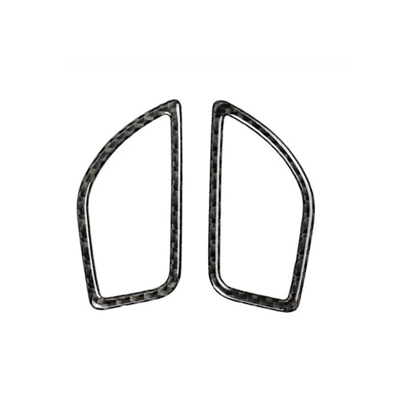 Углеродное волокно, приборная панель автомобиля, крышка для воздуховыпускного отверстия, декоративные наклейки, аксессуары для интерьера автомобиля для BMW 1 серии F20 F21 2012-17