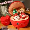 Плюшевые рождественские игрушки Ping'an Apple: Санта, олени, елочные украшения и подарки