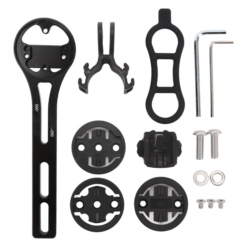 Крепление для велокомпьютера Алюминиевый сплав Кронштейн-адаптер для крепления компьютера с камерой и светом