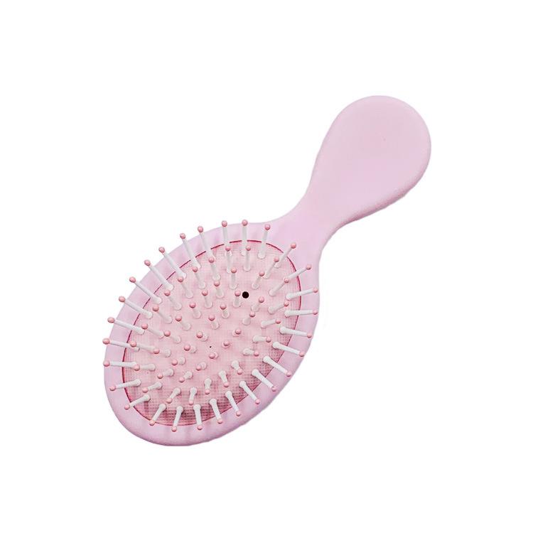 High Quality Customized Logo Personalized Air Cushion Mini Baby Hair Travel Size Boar Bristles Hairbrush