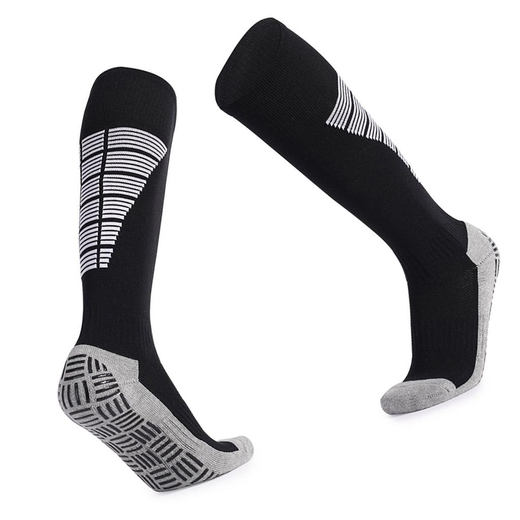 Anti Slip Sport Knee High Socks Athletic Socks for Mens and Women Running Training Football