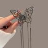Headwear Simple Elegant Hair Claw Butterfly Hairpin Hair Accessories Pearl Tassel Hair Clip