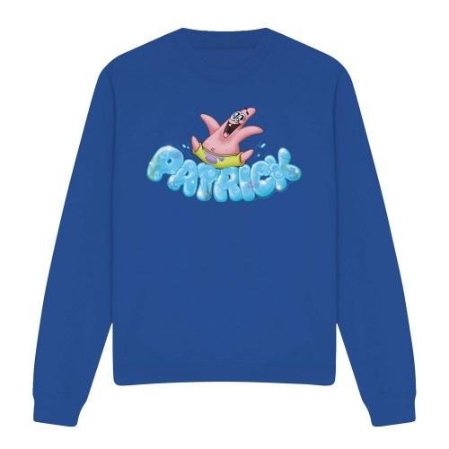 SpongeBob SquarePants Unisex Adult Happy Go Lucky Patrick Star Sweatshirt