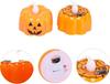 Halloween Pumpkin Light LED Candlestick Lamp Ornaments Props Happy Halloween Party Props Pumpkin Candle Light Home Decoration
