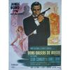 James Bond Bons Baisers De Russie Affiche Cinéma ROULEE (Petit Format 53x40cm) Ressortie