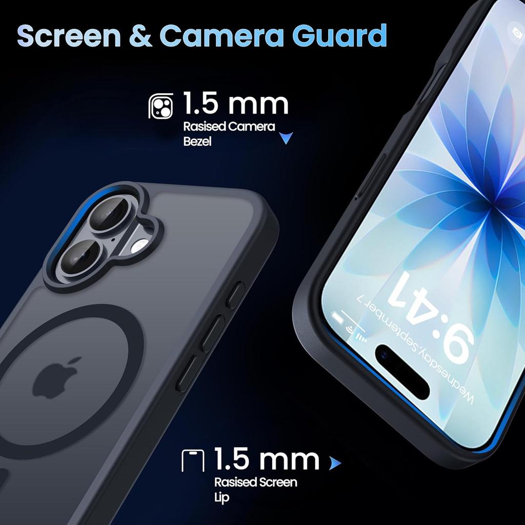 Магнитный чехол для Magsafe iPhone 17 Pro Max Air 16E 16 E 15 Plus 14 13 Mini 12 11 SE 2022 2020 8 iPhone17 17Pro Mag Safe Матовый чехол для телефона Аксессуары