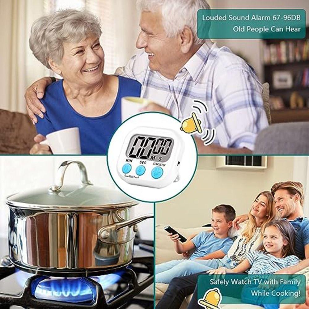 Big Digits Digital Visual Timer Plastics Student Countdown Timer New Kitchen Timer  Cooking